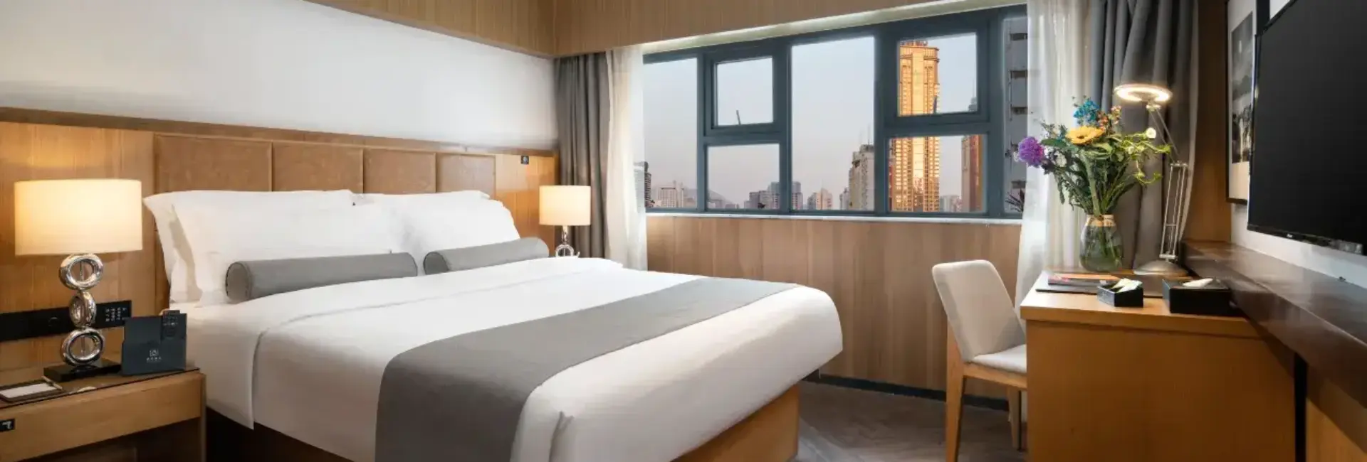 Modisches Doppelzimmer (Kung-Fu-Teeservice)